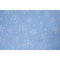 WHITE ON LIGHT BLUE Sheet Tissue Paper